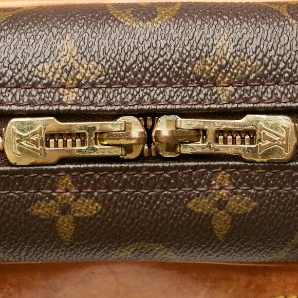 Louis Vuitton Monogram Deauville Canvas Handbag M47270 in Good condition